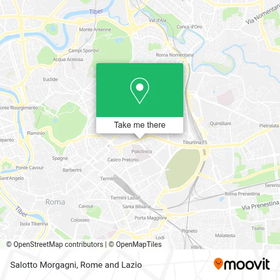 Salotto Morgagni map