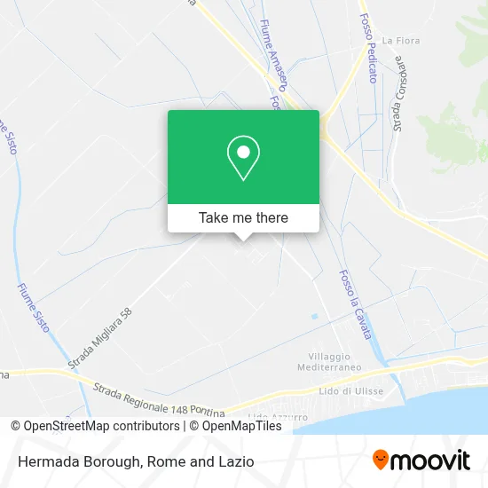 Hermada Borough map