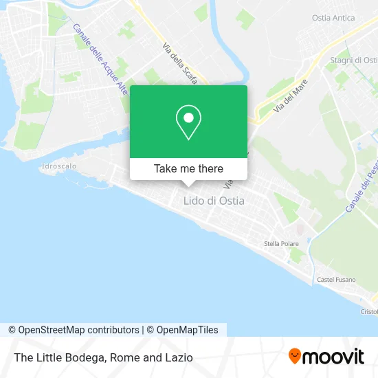 The Little Bodega map