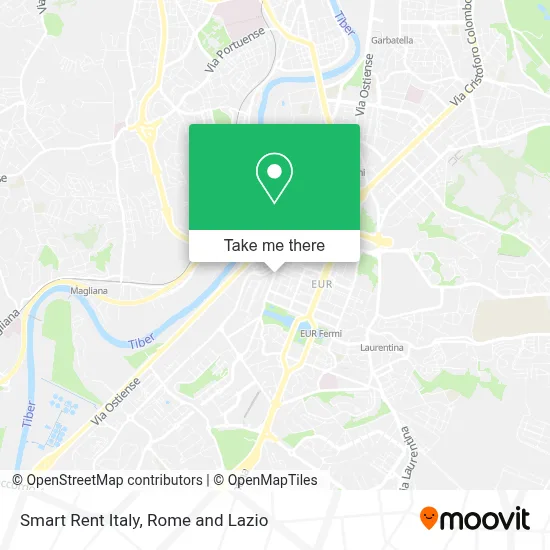 Smart Rent Italy map