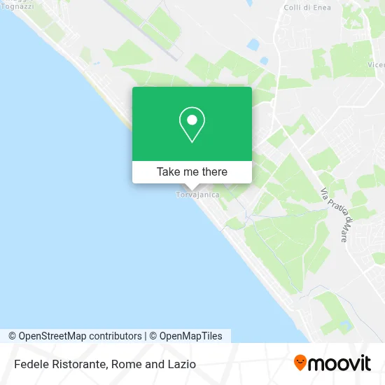 Fedele Ristorante map