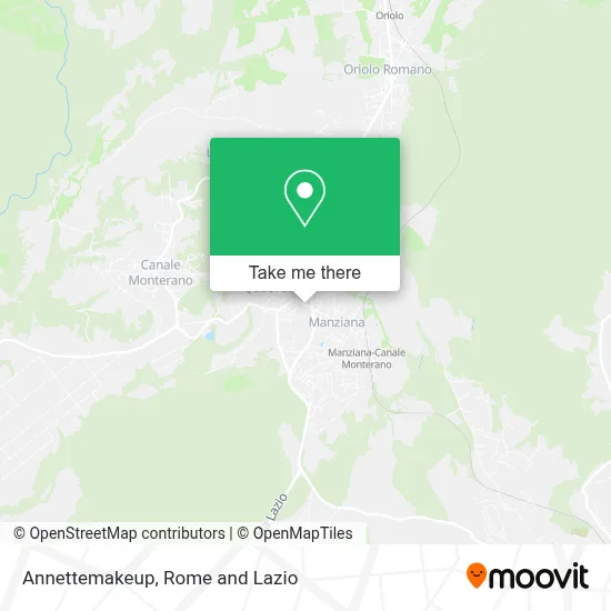 Annettemakeup map