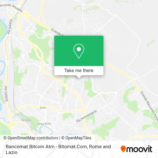 Bancomat Bitcoin Atm - Bitomat.Com map
