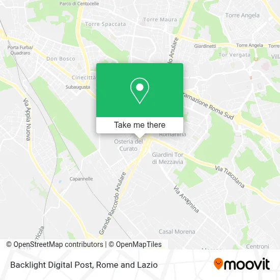 Backlight Digital Post map