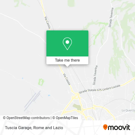 Tuscia Garage map