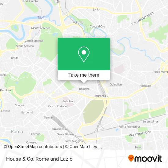 House & Co map
