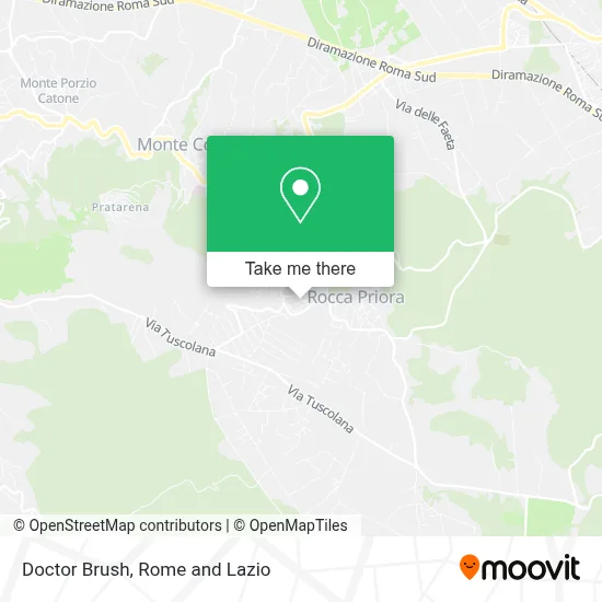 Doctor Brush map