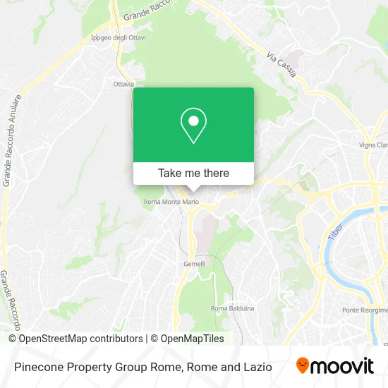 Pinecone Property Group Rome map