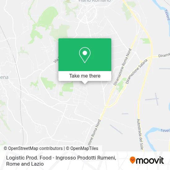 Logistic Prod. Food - Ingrosso Prodotti Rumeni map