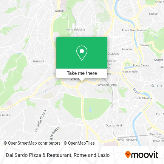 Dal Sardo Pizza & Restaurant map