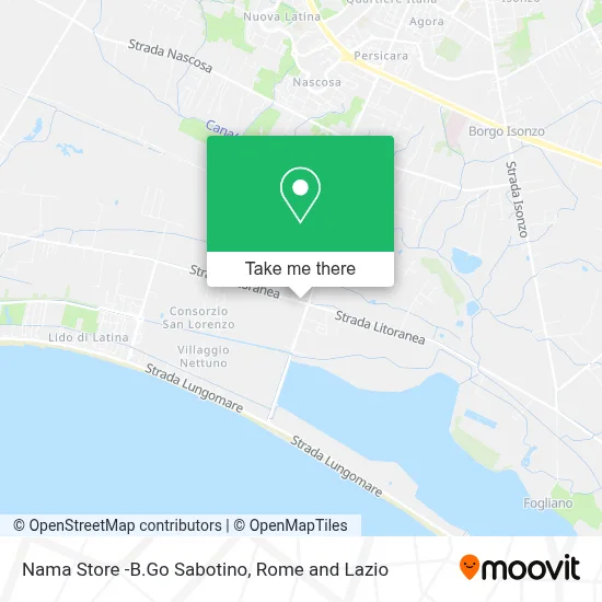 Nama Store -B.Go Sabotino map