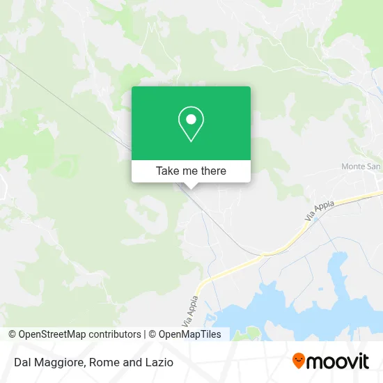 Dal Maggiore map