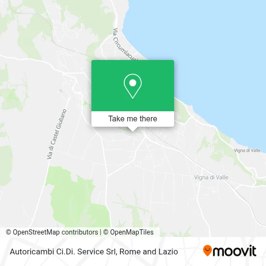 Autoricambi Ci.Di. Service Srl map