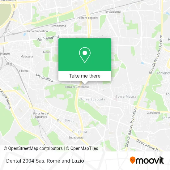 Dental 2004 Sas map