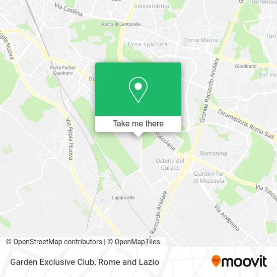 Garden Exclusive Club map