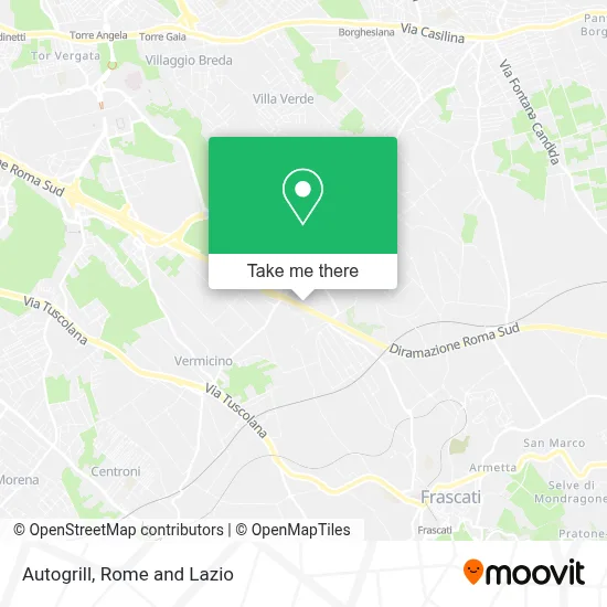 Autogrill map