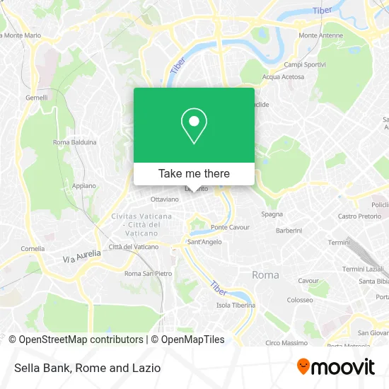 Sella Bank map