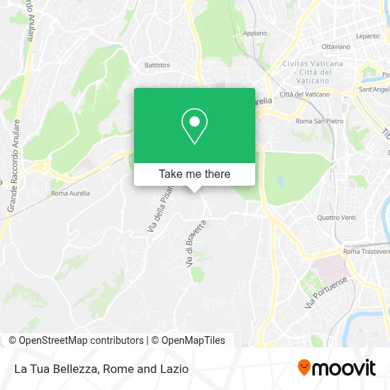 La Tua Bellezza map