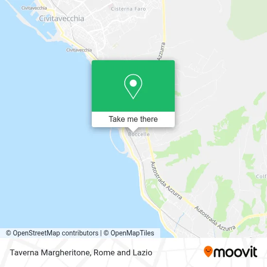 Taverna Margheritone map