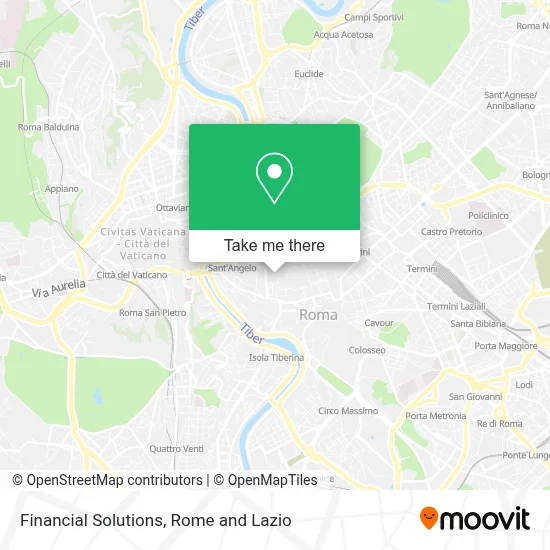Financial Solutions map