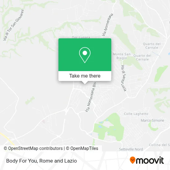 Body For You map