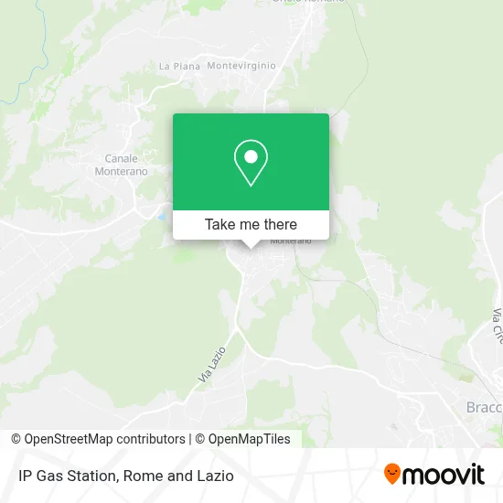 IP Gas Station map