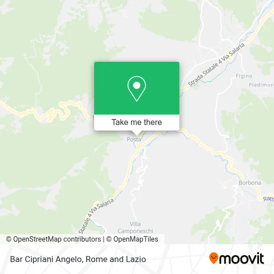 Bar Cipriani Angelo map