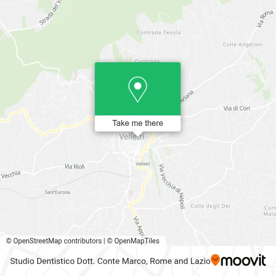 Studio Dentistico Dott. Conte Marco map