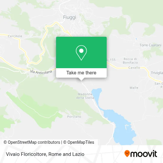 Vivaio Floricoltore map