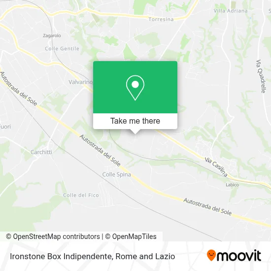 Ironstone Box Indipendente map