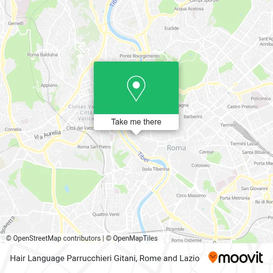 Hair Language Parrucchieri Gitani map