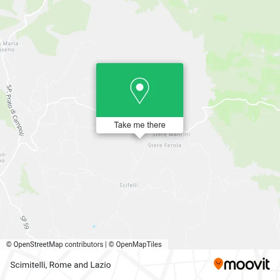 Scimitelli map