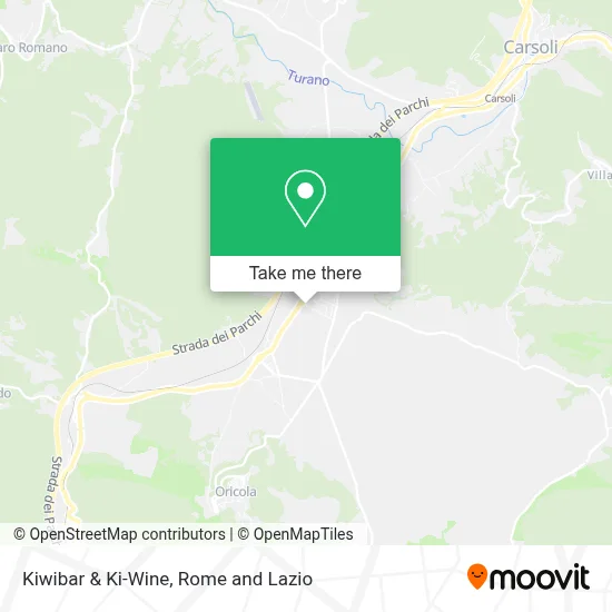 Kiwibar & Ki-Wine map