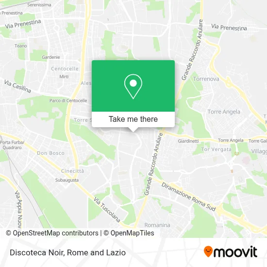 Discoteca Noir map