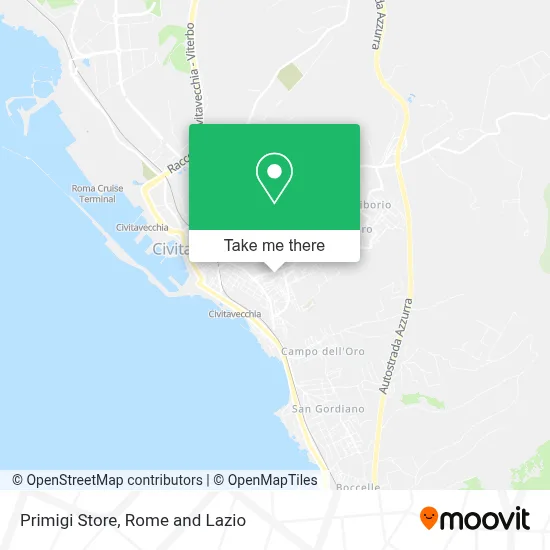 Primigi Store map