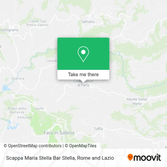 Scappa Maria Stella Bar Stella map
