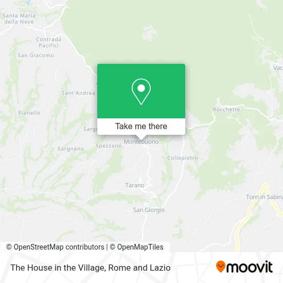 The House in the Village map