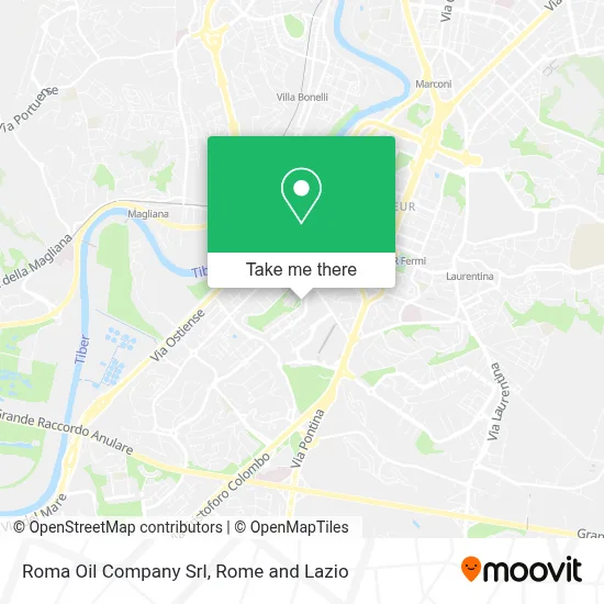 Roma Oil Company Srl map