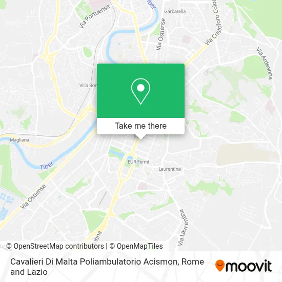 Cavalieri Di Malta Poliambulatorio Acismon map