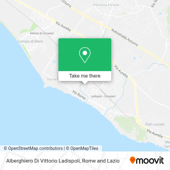 Alberghiero Di Vittorio Ladispoli map