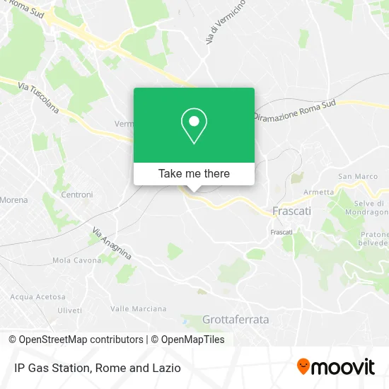 IP Gas Station map