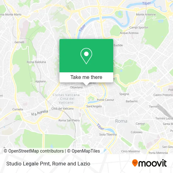 Studio Legale Pmt map