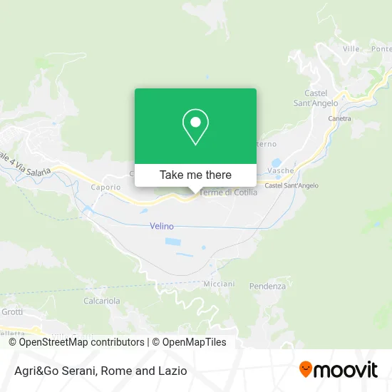 Agri&Go Serani map