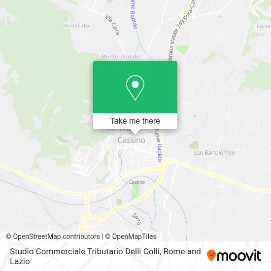 Studio Commerciale Tributario Delli Colli map