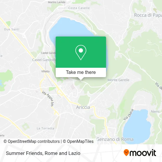 Summer Friends map