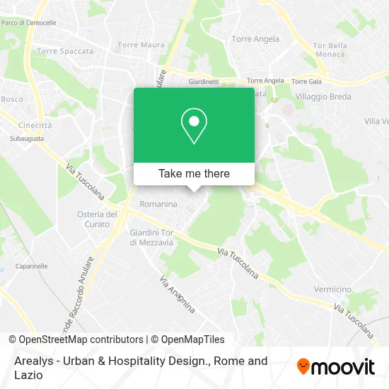 Arealys - Urban & Hospitality Design. map