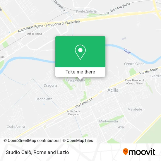 Studio Calò map