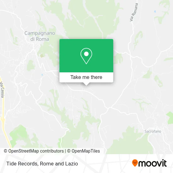 Tide Records map