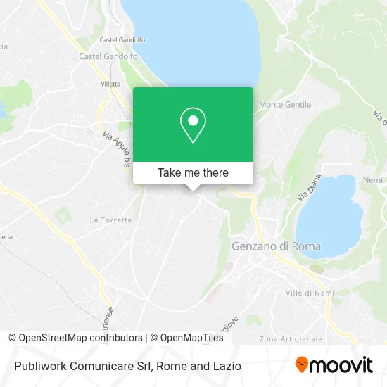 Publiwork Comunicare Srl map