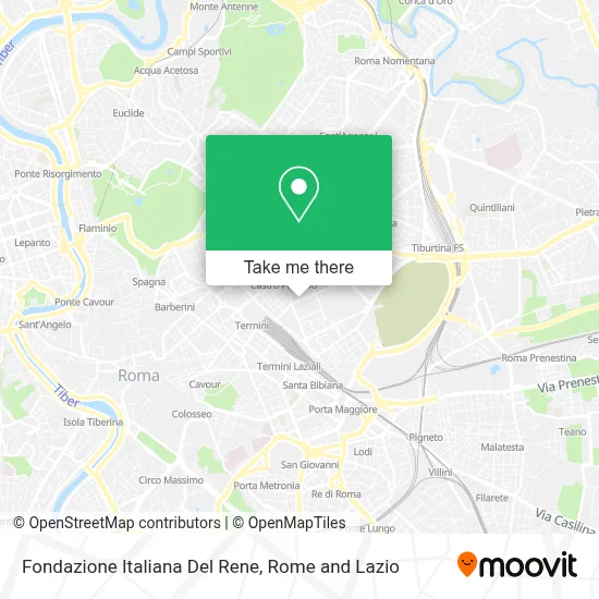 Fondazione Italiana Del Rene map